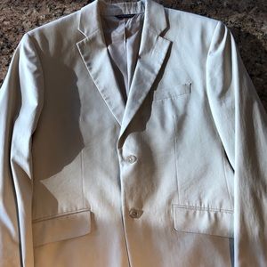 Banana Republic Tan Suit...Jacket(42R)Pants(34/32)